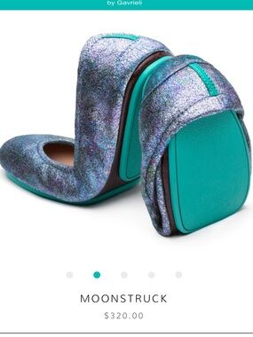 Tieks Moonstruck size 11 Sparkly fair condition